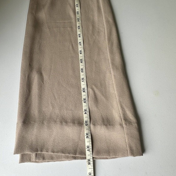 Diane Von Furstenberg Dress Womens 4 Kimian Silk Pleated Split Neck Long Sleeve - Picture 10 of 12